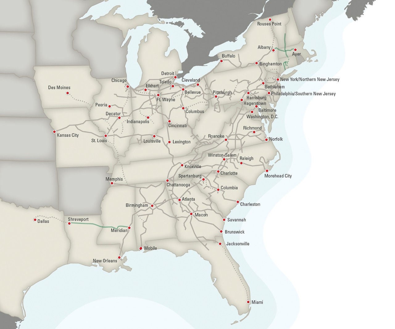 Guidelines and Eligibility Requirements Map